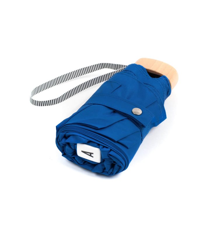 Anatole | Mini parapluie bleu roi - micro &amp; solide - MARGUERITE