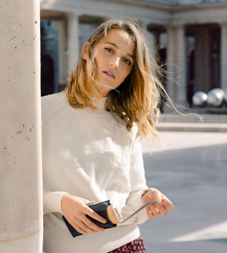 Anatole | Mini parapluie bleu marine - micro & solide - COLETTE