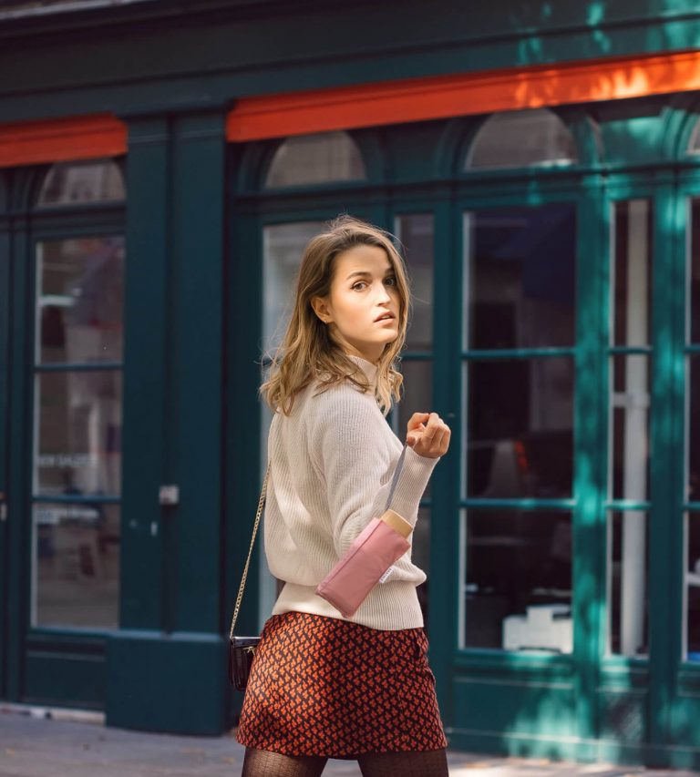 Anatole |Mini parapluie rose - micro & solide - MADELEINE