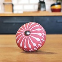 [COO-MJCP07] Cookut | Poignée pour cocotte - Boule céramique Rose