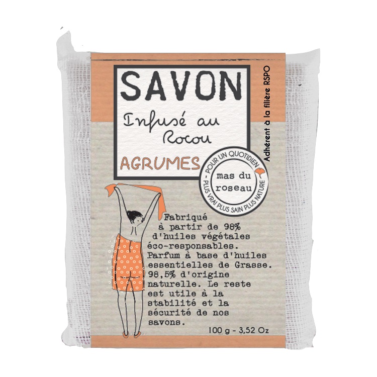 MAS DU ROSEAU || Savonnette Agrumes