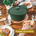 [COO-MJC28VEES] Cookut | Cocotte écologique 28 cm - Fougère