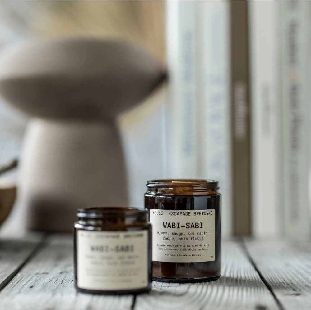 WABI SABI || Bougie NO.12 Escapade Bretonne – M