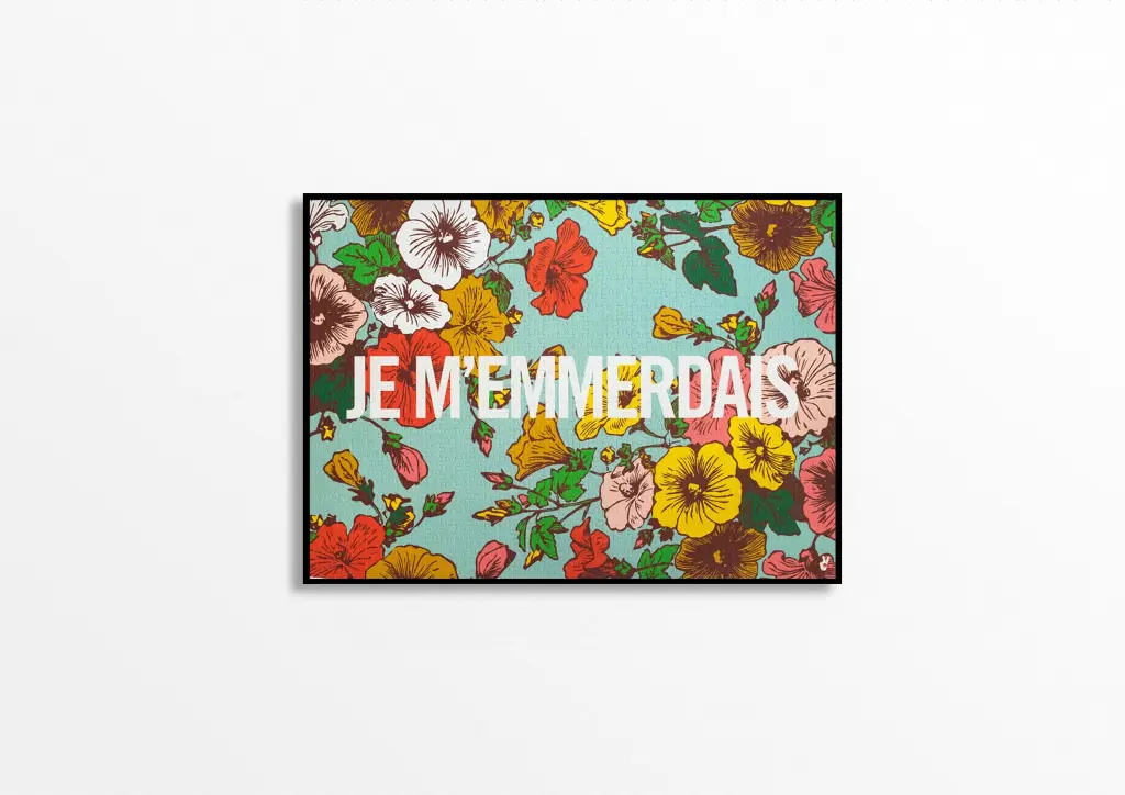 PIECE & LOVE || Puzzle 1000 Pièces – Je M’emmerdais 