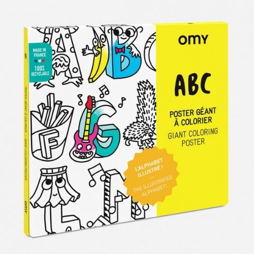 OMY || Poster à colorier – ABC