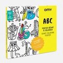 OMY || Poster à colorier – ABC