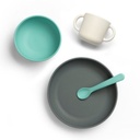 EKOBO || Coffret Repas Bébé en Silicone Premium – Lagon