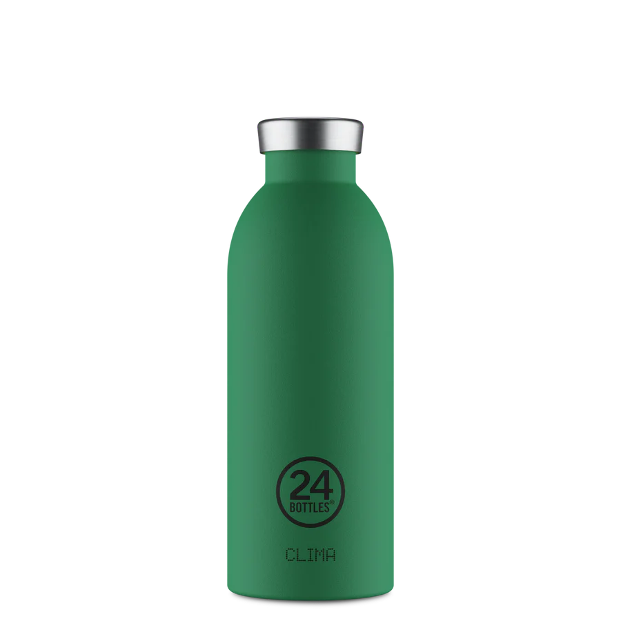 24 BOTTLES || Bouteille Clima Isotherme 500 ml – Stone Emerald Green