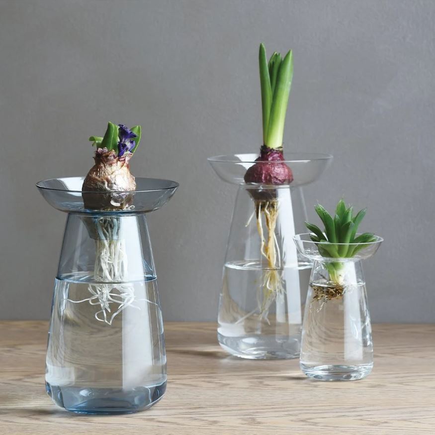 KINTO || Grand vase d’aqua culture – Bleu – Maison