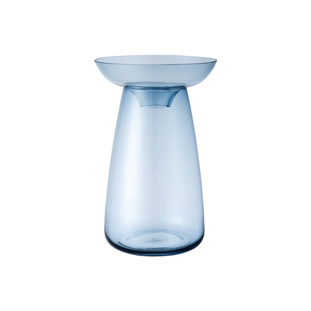 KINTO || Grand vase d’aqua culture – Bleu 