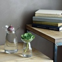 KINTO || Grand vase d’aqua culture – Transparent – Maison