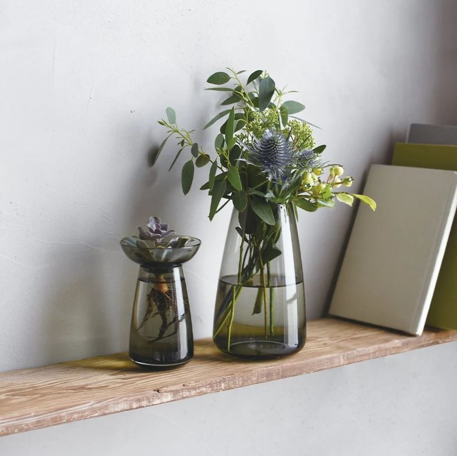 KINTO || Grand vase d’aqua culture – Gris – Maison