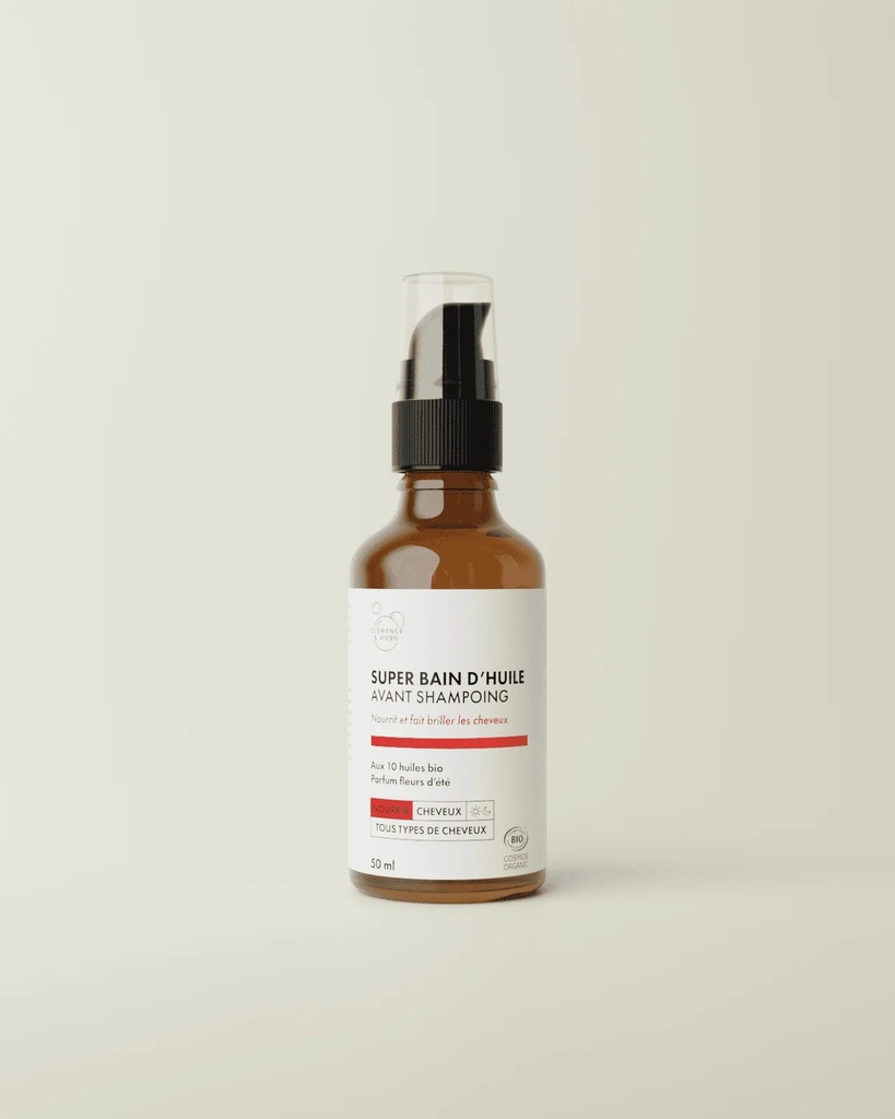 CLÉMENCE ET VIVIEN || Super Bain d’Huile Avant Shampoing – 50 ml
