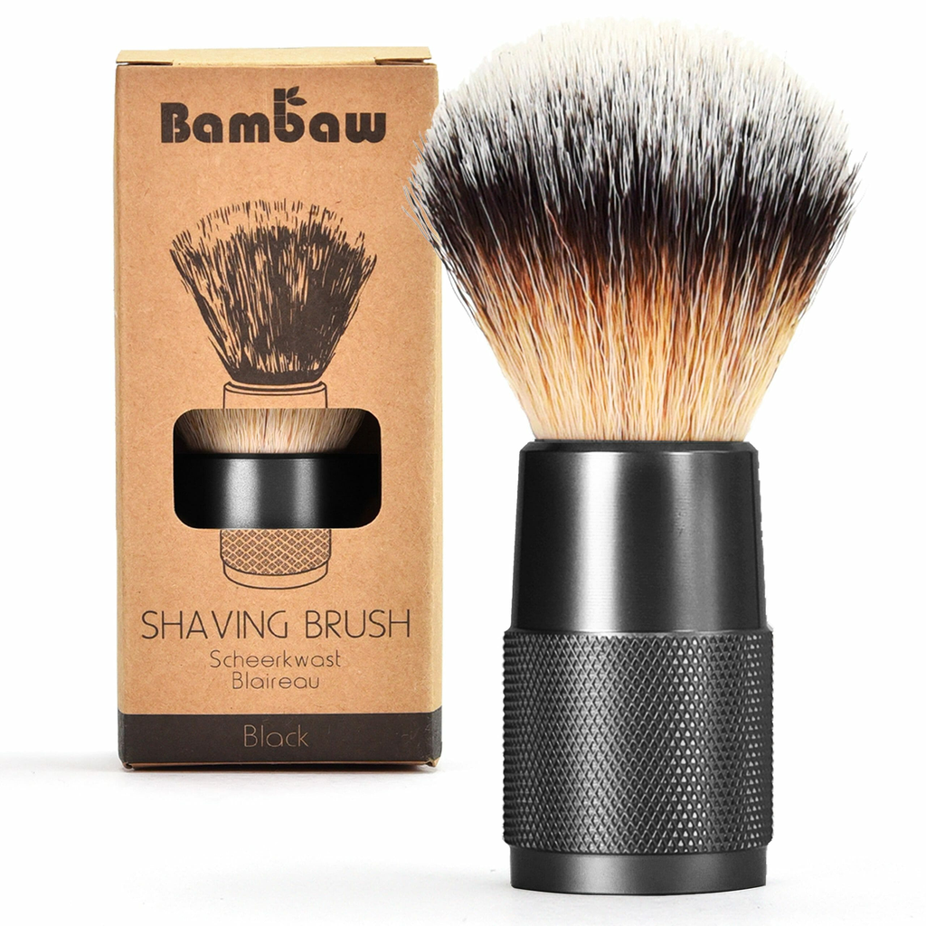 BAMBAW || Blaireau de rasage – Noir