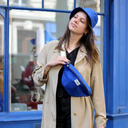 HINDBAG || Sac banane Olivia – Bleu électrique