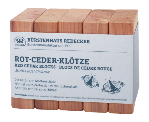 Bürstenhaus Redecker | Blocs de cèdre rouge