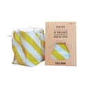 [COO-SALSA03] COOKUT | Essoreuse de Salade en tissu Jaune