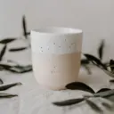 EULENSCHNITT || Tasse sans anse Papa – Crème