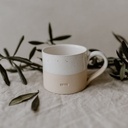 EULENSCHNITT || Tasse Love – Crème