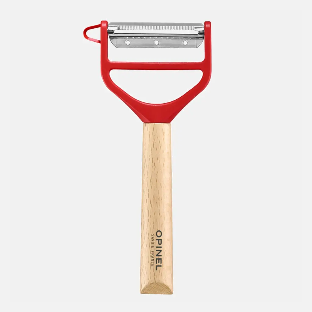 OPINEL || Éplucheur Duo – Bois et Rouge