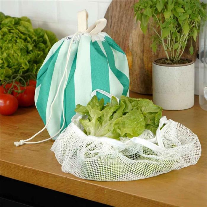 COOKUT || Essoreuse à salade - Tissu vert