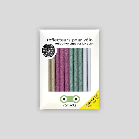 RAINETTE || Réflecteurs pour vélo – Multicolore