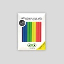 [RAI-REF-FLUO] Rainette | Réflecteurs pour vélo - Fluo