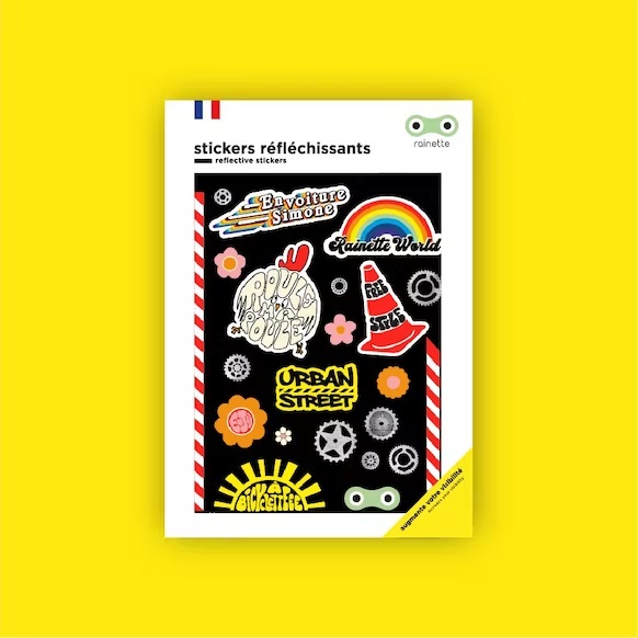 RAINETTE || Stickers réfléchissants – Urban