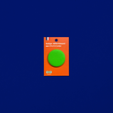 Rainette | Petit badge réfléchissant | Vert Pomme