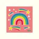 RAINETTE || Stickers réfléchissants – Arc-en-ciel