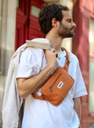 HINDBAG || Sac banane rectangulaire Harry – Sienne