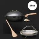 COOKUT || La Fabuleuse Poêle 8 En 1 – 28 Cm – Météore 