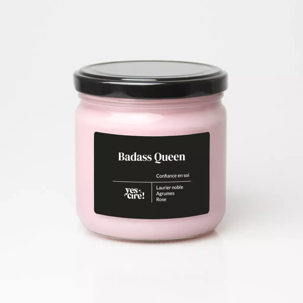 YESCIRE | Bougie "confiance en soi" - Badass Queen