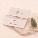 A Beautiful Story || Bracelet Iris Aventurine – Or