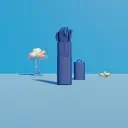 BINI || Couverts réutilisables et nomades – Bleu foncé 