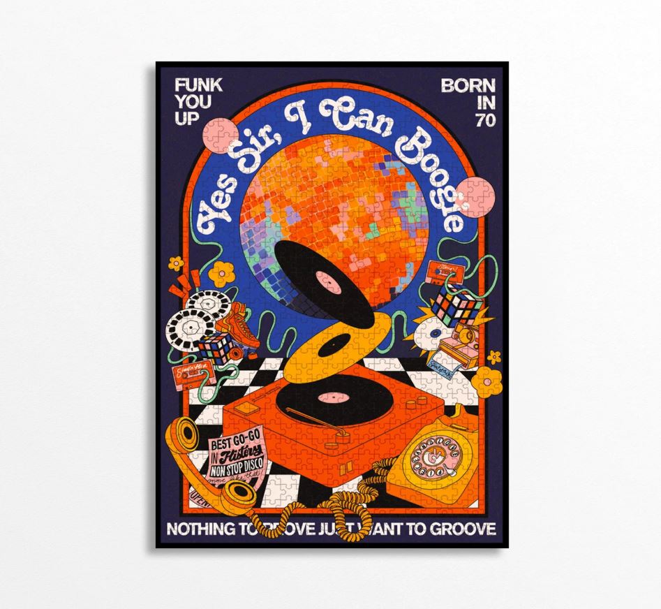 Piece &amp; Love | Puzzle 1000 pièces - Boogie