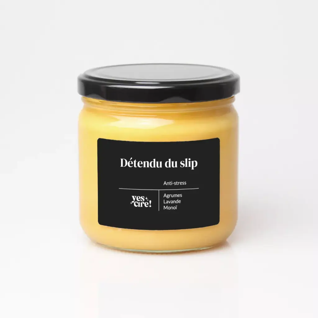 YESCIRE || Bougie "Anti-stress" – Détendu du slip