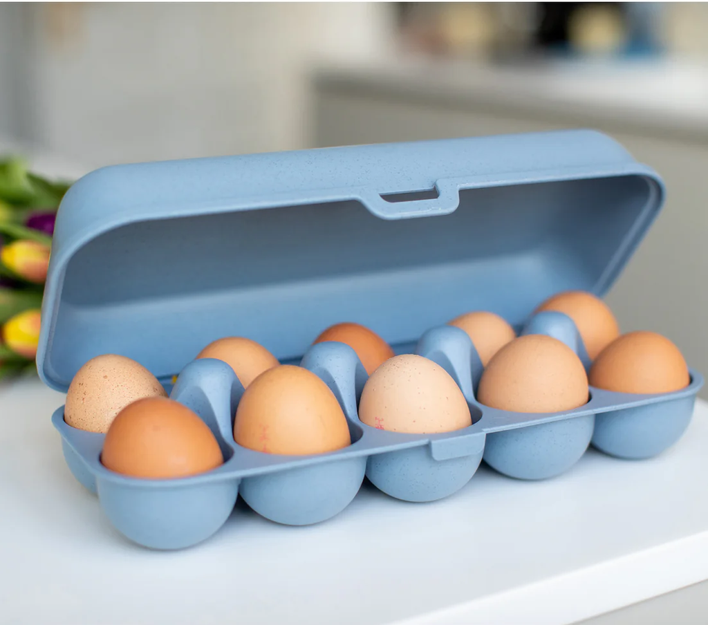 Koziol | Boîte à Oeufs - Natural Flower Blue