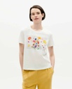 [THK-S24W-WTS00355-SNOW WHITE] THINKING MU | T-shirt Colors Feuz Ida - Snow White (-XS-)
