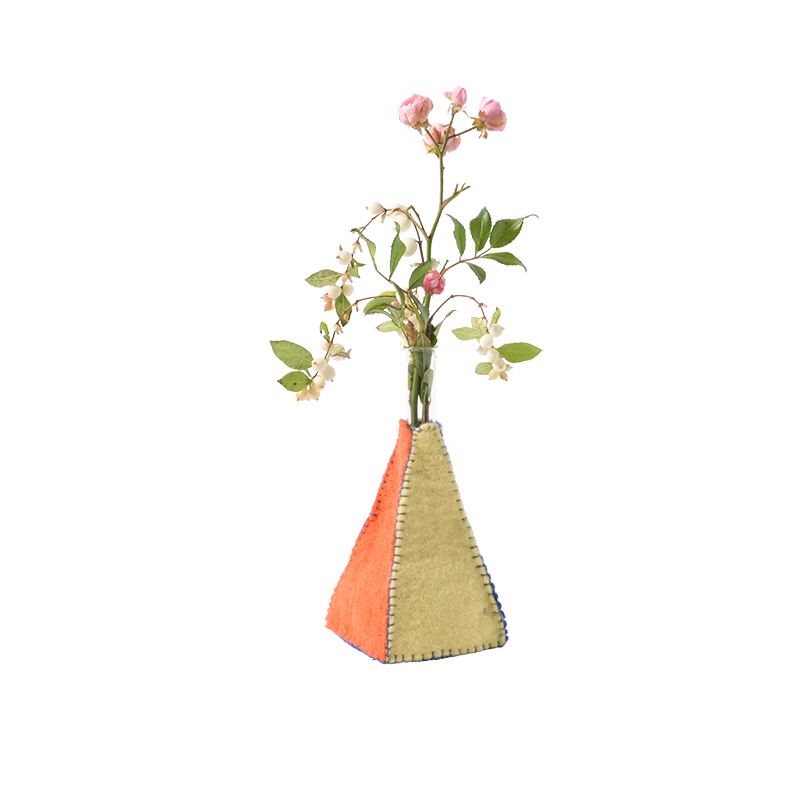 Aveva Design | Vase en laine  - Pyramid 4 couleurs