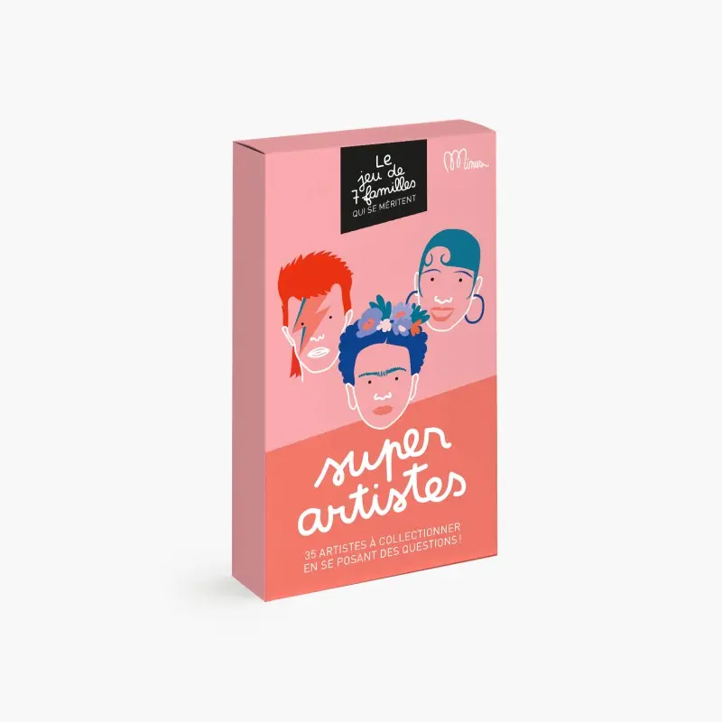 MINUS || Super Artistes – Jeu de 7 familles