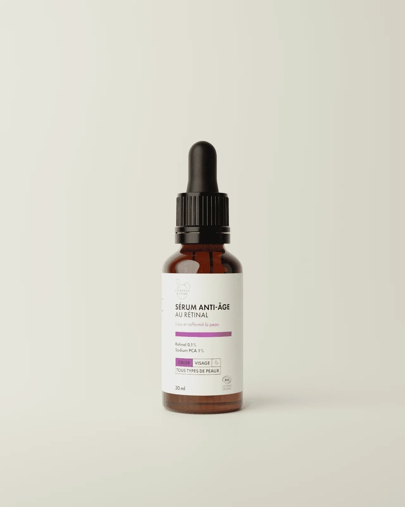 CLÉMENCE ET VIVIEN || Sérum Anti-Âge Rétinal – 30 ml