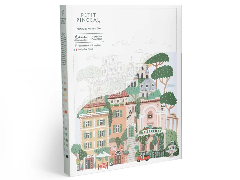 LA PETITE ÉPICERIE || Coffret Peinture Au Numéro – Rome Par Hoglet And Co