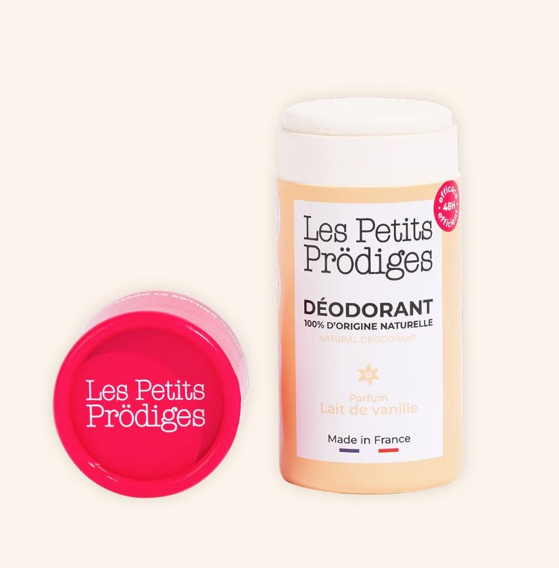 LES PETITS PRODIGES || Déodorant – Lait de Vanille 48h
