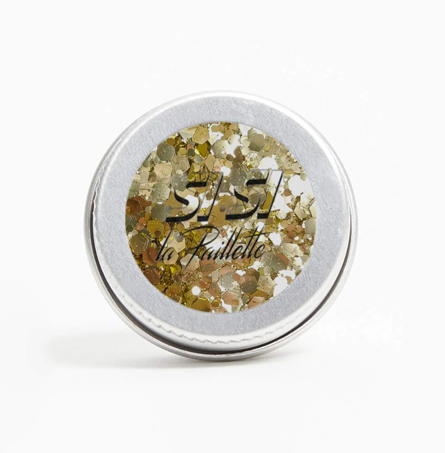Si si la paillette | Paillettes biodégradables -  5ml - Parachute Dorée