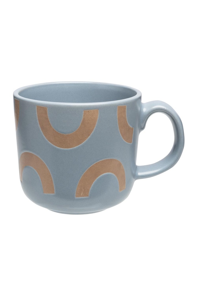 TRANQUILLO || Mug ART DECO 400 ml – Bleu