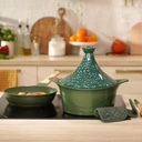 COOKUT || Couvercle Tajine Pour Cocotte 28 Cm – Fougère
