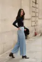 MUD JEANS || Jean Sara High Loose – Stone Vintage – Femme