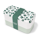 MON BENTO || Lunch Box Bento MB Original Bleu Natural – Vert Léopard – Mixte