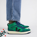 [VEJ-W24M-QZ2003686B410-EMERAUDE_BLACK] VEJA | Baskets V-95 Emeraude Black - Homme (41)